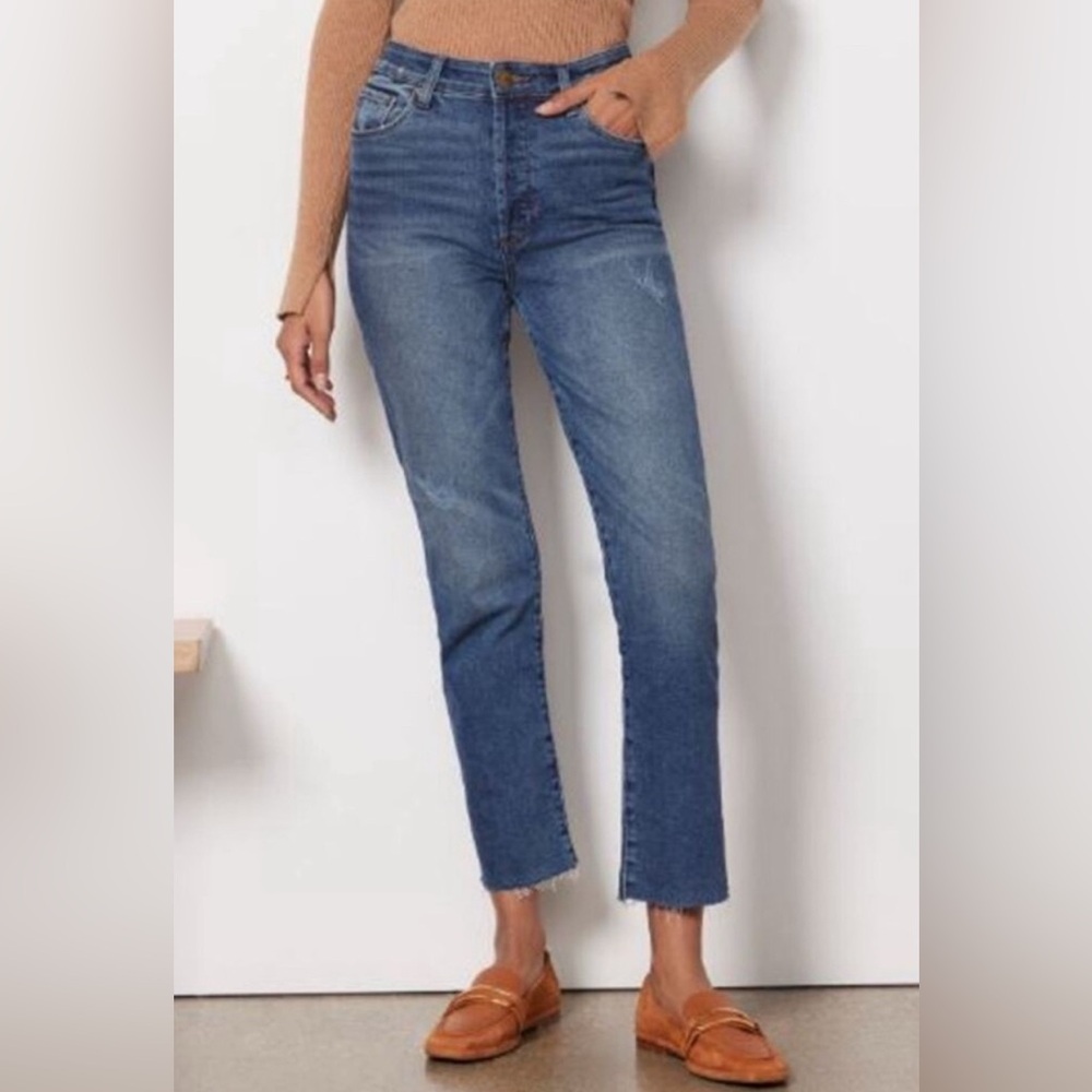 Evereve Ever Straight High-Rise Jeans